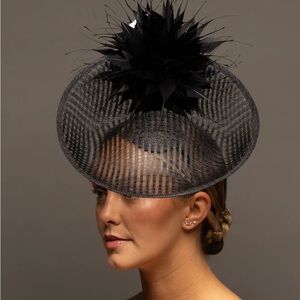 The Hat Girls Black Derby Gala Fascinator